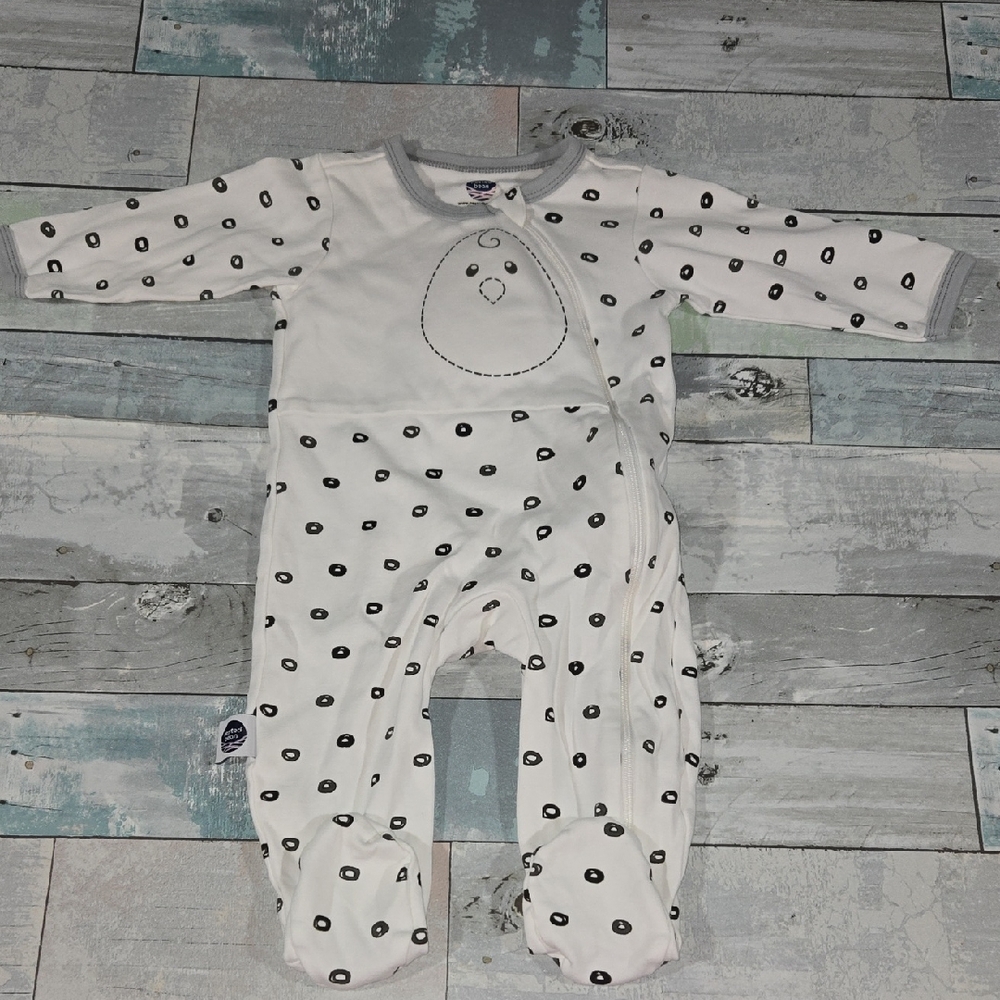Nested Bean Zen Footie Classic Weighted Sleeper Sz Medium 6-9 Mo